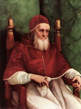 Raphael : Portrait of Julius II, London